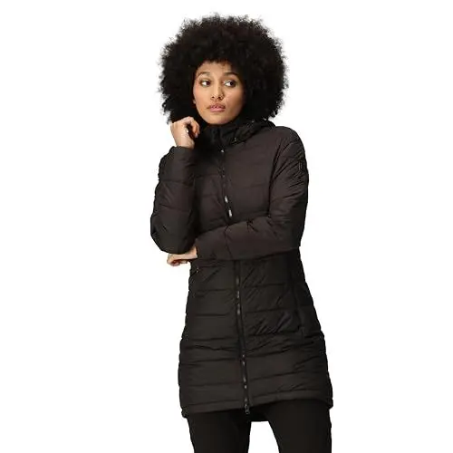 Produktbild: Regatta Damen Women's Starler Insulated Padded Jacket, Schwarz, 16 EU