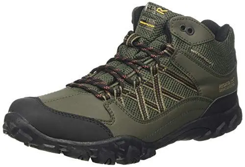 Produktbild: Regatta Edgepoint Waterproof Hiking Boot, Herren Trekking- & Wanderhalbschuhe, Grün (Bay Leaf/Burnt Umbre R56), 43 EU