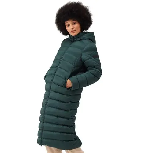 Produktbild: Regatta Elender Damen Jacke mit Kapuze Giovanna Fletcher – Dunkelste Fichte, Dunkelste Fichte, 46