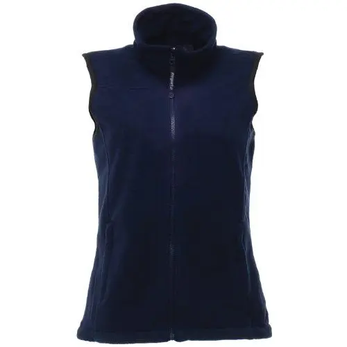 Produktbild: Regatta Haber II Fleece Weste – Serie 250 mit Fusselschutz – Damen Blau Dark Navy 44