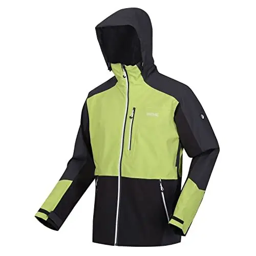 Produktbild: Regatta Herren Bosfield Funktions- Regenjacke RMA387 M gelb