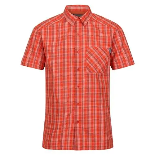 Produktbild: Regatta Herren Kalambo VII Kurzarmhemd RMS174 L orange