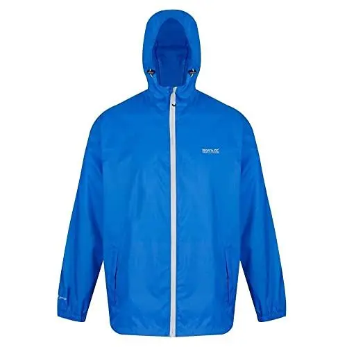 Produktbild: Regatta Pack-It III wasserdichte und atmungsaktive Shell-Jacke mit Kapuze und Taschen