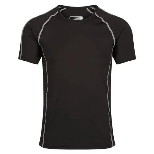 Produktbild: Regatta Herren Prossbaselayertop Unterhemd, Schwarz, L