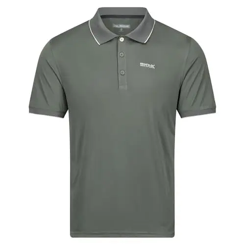 Produktbild: Regatta Herren Remex Ii Jersey Poloshirt Polohemd, Agave Green Solid, M
