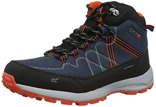 Produktbild: Regatta Samaris Lite wasserdichte und atmungsaktive, stabilisierende Halbhohe Wanderstiefel mit Eva-Komfortfußbett