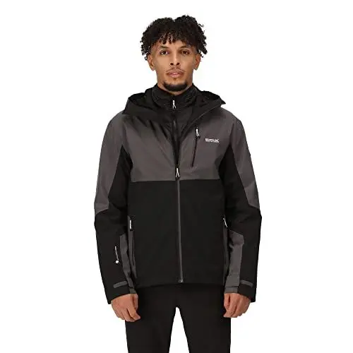 Produktbild: Regatta Wentwood VII 3-in-1 wasserdichte Wanderjacke für Herren