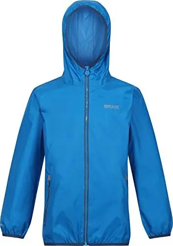 Produktbild: Regatta Kinder Lever II Wasserdichte Jacke, Indigoblau, 7–8 Jahre