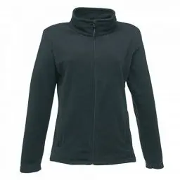 Produktbild: Regatta Micro-Fleecejacke für Damen mit durchgehendem Reißverschluss, Robbengrau, Größe 38.