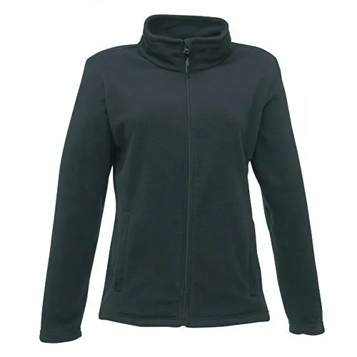 Produktbild: Regatta Micro-Fleecejacke für Damen mit durchgehendem Reißverschluss, Robbengrau, Größe 38.