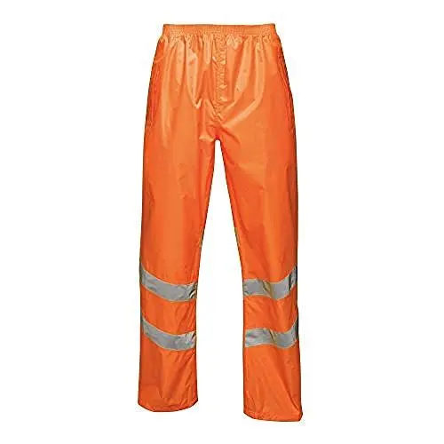 Produktbild: Regatta TRW498 18880, professionelle Warnschutzjacke, wasserfest und Winddicht, verstaubar, Orange, Größe XL