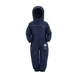 Produktbild: Regatta Unisex Kinder Puddle Iv Overtrousers, Navy, Size 36-48