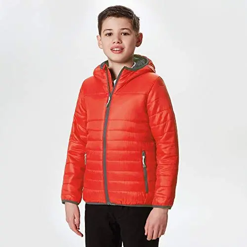 Produktbild: Regatta Unisex Professional Kids' Stormforce Thermal Insulated Hooded Jacket, Blue, 34