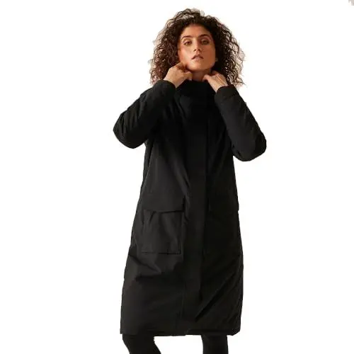 Produktbild: Regatta Yarli Damen-Jacke, schwarz / dunkelgrau, 38