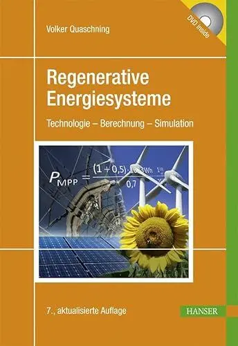 Produktbild: Regenerative Energiesysteme: Technologie - Berechnung - Simulation