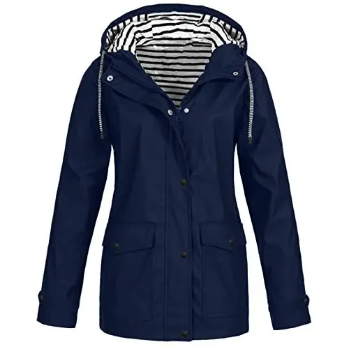 Produktbild: Tsamuo Morgenmantel Strickjacke Damen Lederjacke Regenjacke Wasserdicht Damen Brautjacke Leichte Sommerjacke Damen Dear Person Behind Me Hoodie Leichte Steppjacke Windjacke Damen Leicht Pullover