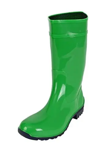 Produktbild: Regenliebe Damen Gummistiefel de Störtregen Regenstiefel Langschaft, Farbe:hellgrün, Größe:39 EU