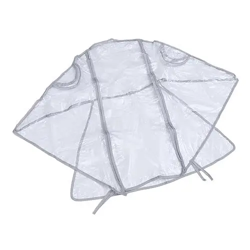 Produktbild: Regenschutz für Kinderwagen warmer Kinderwagen Autos für Kinderwagenabdeckung für Regen Regenschutz Kinderwagen Regenschutz Regenbogenkörner Regencape für Kinderwagen Weiß TOYANDONA