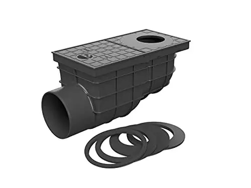 Produktbild: Regensinkkasten Regenrohrablauf Regenwasserablauf DN 110 (325-D)