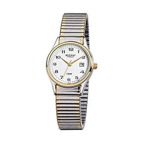 Produktbild: REGENT Uhr 75504199 klassische Damenuhr Zugband Flex
