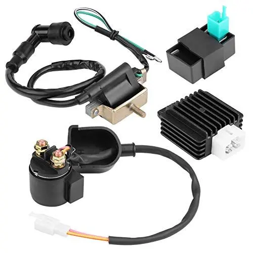 Produktbild: Regler Für Quad,Kxd Quad Ersatzteile,Quad Zubehör,50 Cc Regler,Quad Ersatzteile Regler Gleichrichter Starter Relais Zündspule Cdi Box Für 50 Cc 70 Cc 90 110 Cc Atv Quad