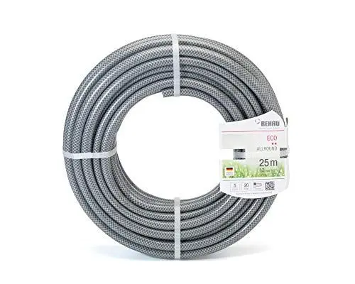 Produktbild: REHAU Gartenschlauch ECO 1/2 Zoll 25m: einfach Aber gut für Hobbybereich mit geringer Beanspruchung, leichte Handhabung, schadstofffrei