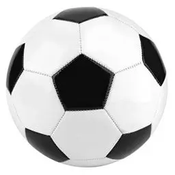 Produktbild: Rehomy Fußball Größe 5, für Team-Training Match Practice Indoor Outdoor, für Kinder/Erwachsene (Größe 5, Weiß + Schwarz)