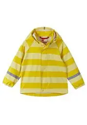 Produktbild: Reima Regenjacke Vesi für Kinder, wasserdichte Jacke mit verschweißten Nähten und Abnehmbarer Kapuze, Unisex Regenbekleidung für Mädchen und Jungen Light Banana 92