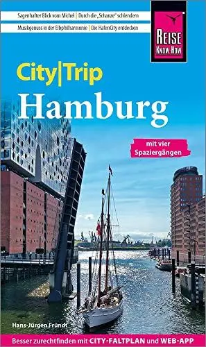 Produktbild: Reise Know-How CityTrip Hamburg: Reiseführer mit Stadtplan, 4 Spaziergängen und kostenloser Web-App