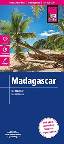 Produktbild: Reise Know-How Landkarte Madagaskar / Madagascar (1:1.200.000): reiß- und wasserfest (world mapping project)