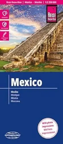 Produktbild: Reise Know-How Landkarte Mexiko / Mexico (1:2.250.000): reiß- und wasserfest (world mapping project)