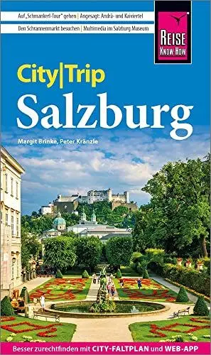 Produktbild: Reise Know-How Verlag Peter Rump Reise Know-How CityTrip Salzburg: Reiseführer mit Stadtplan und kostenloser Web-App