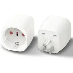 Produktbild: Reiseadapter USA Adapter Steckdose,Adapter USA Deutschland Stecker,Thailand Adapter Steckdose,Typ B Reisestecker,für Amerika Kanada Mexiko Thailand Guam,Kuba,2 StüCk Weiß