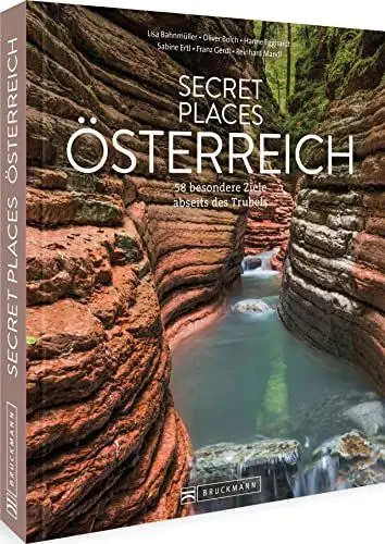 Produktbild: Reisebildband Geheimtipps – Secret Places Österreich: 60 traumhafte Orte abseits des Trubels. Mit Insidertipps und Hidden Secrets für einen ... Hidden Secrets für einen entspannten Urlaub.