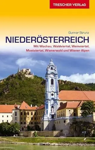 Produktbild: Reiseführer Niederösterreich: Wachau, Waldviertel, Weinviertel, Mostviertel, Wienerwald und Wiener Alpen (Trescher-Reiseführer)