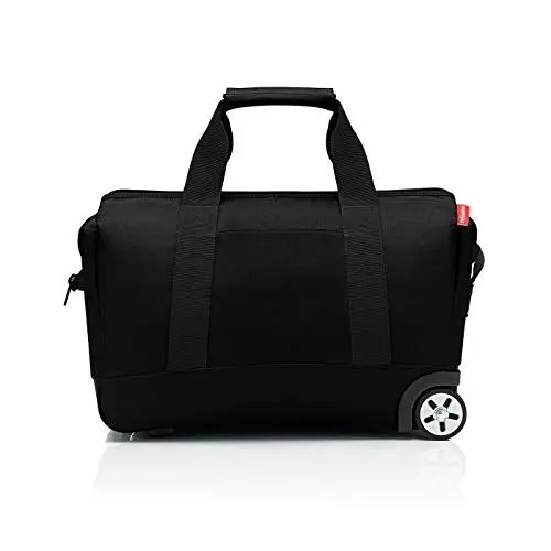 Produktbild: reisenthel Allrounder Trolley Black Vielseitige Reisetasche auf Rollen für Reisen, Arbeit oder Freizeit 2-stufiger Teleskopgriff, 2 leichtgängige Rollen