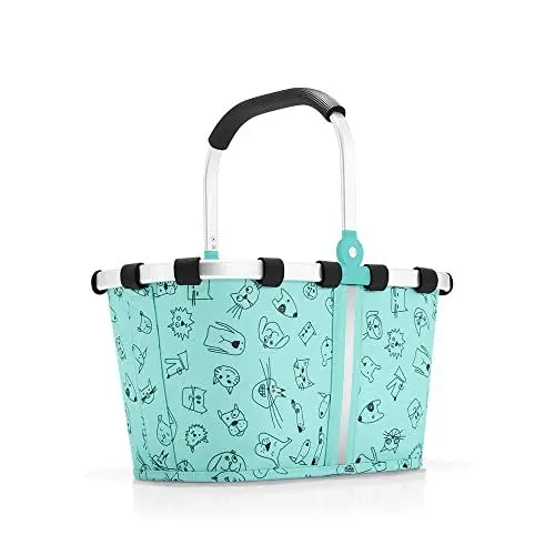 Produktbild: reisenthel IA4062 carrybag XS Kids Einkaufskorb 33,5 x 18 x 19,5 cm / 5 l/Cats and Dogs Mint