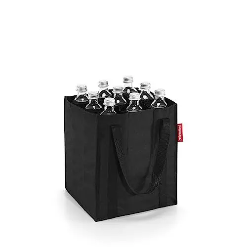 Produktbild: reisenthel bottlebag schwarz - 9 Fächer, einfaches Recycling der Flaschen, Tragegurte