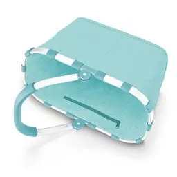 Produktbild: reisenthel carrybag Twist Ocean Stabiler Einkaufskorb mit viel Stauraum und praktischer Innentasche Elegantes und wasserabweisendes Design