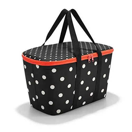Produktbild: reisenthel coolerbag in Mixed Dots – Kühltasche aus hochwertigem Polyestergewebe – Ideal für das Picknick, den Einkauf und unterwegs