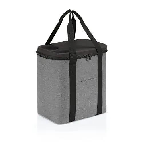 Produktbild: reisenthel coolerbag XL - XL Kühltasche aus hochwertigem Polyestergewebe Ideal für das Picknick, den Einkauf und unterwegs, Couleur:twist silver