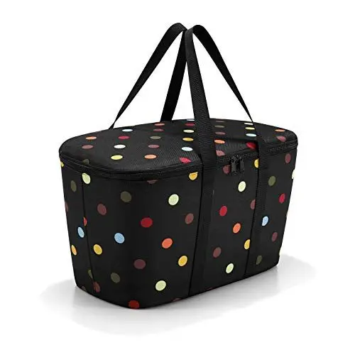 Produktbild: reisenthel coolerbag in Dots – Kühltasche aus hochwertigem Polyestergewebe – Ideal für das Picknick, den Einkauf und unterwegs