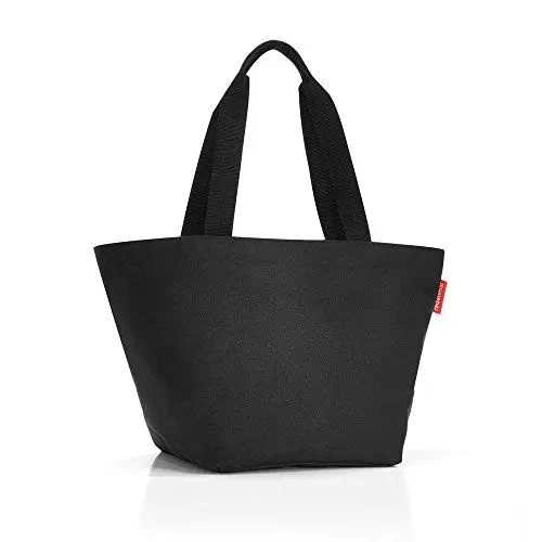 Produktbild: reisenthel shopper M schwarz – Geräumige Shopping Bag und edle Handtasche in einem – Aus wasserabweisendem Material