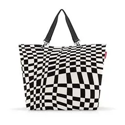 Produktbild: reisenthel shopper XL op-art – Geräumige Shopping Bag und edle Handtasche in einem – Aus wasserabweisendem Material