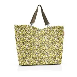 Produktbild: reisenthel shopper XL viola yellow – Geräumige Shopping Bag und edle Handtasche in einem – Aus wasserabweisendem Material