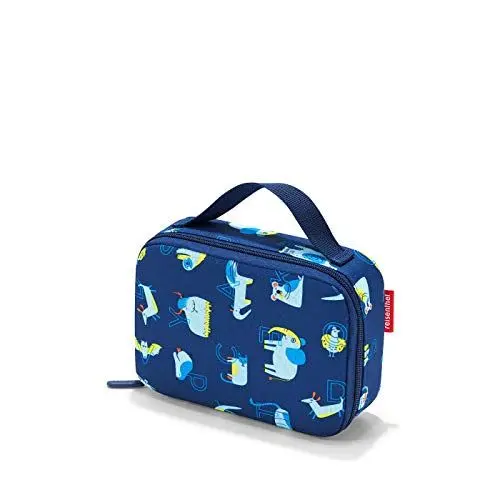 Produktbild: reisenthel thermocase Kids OY4066 ABC Friends Blue – Isoliertes Etui mit 1,5l Volumen – Schützt Kosmetika, Lebensmittel & Co. vor Wärme und Schmutz – B 20 x H 14 x T 6,5 cm