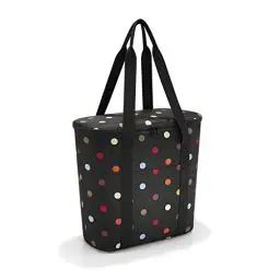 Produktbild: reisenthel thermoshopper in Dots – Kühltasche für den Einkauf oder das Picknick mit 2 Trageriemen – Aus wasserabweisendem Material