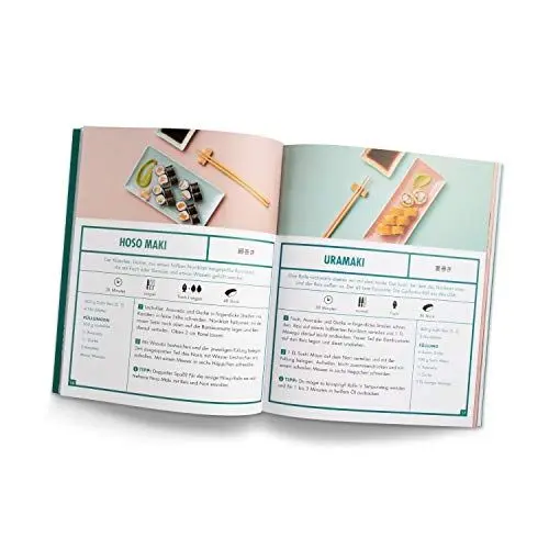 Produktbild: REISHUNGER Sushi Kochbuch - 25 Sushi Rezepte aus aller Welt - Große Vielfalt: Fisch-, vegetarische & vegane Rezepte