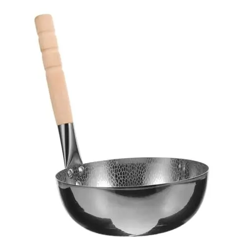 Produktbild: Zerodeko Reisnudeln Topf Porridge Kochgeschirr Pfanne Suppentopf Holzgriff Leicht Zu Reinigen Kleiner Kochtopf für Den Einsatz in Der Küche