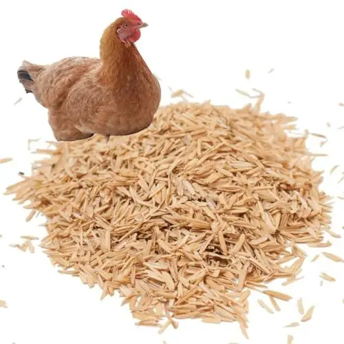 Produktbild: YIHAKIDS Reisspelzen 60L - Natürlich Gesunde Reishülsen für Pflanzen, Gartenbau, Geflügel, Gewächshäuser丨Organisch Einstreu-Zusatz für Wachteln, Hühner, Hamster丨Reisschalen für Pflanzendünger (9.6KG)